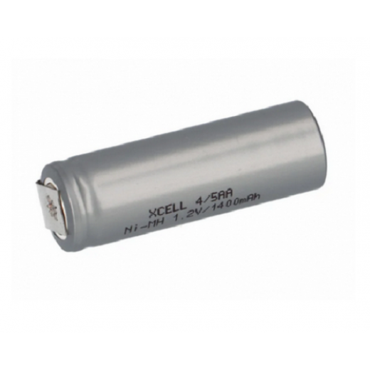 XCell Akku 4/5 AA 1,2V 1400mAh X4/5AA1400 U - Lötfahne