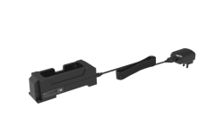 Ladestation für Stirnlampe Typ MP61R-1/-2 inkl. EU-Adapter AC 100-250V/500mA, DC 5V/2000mA